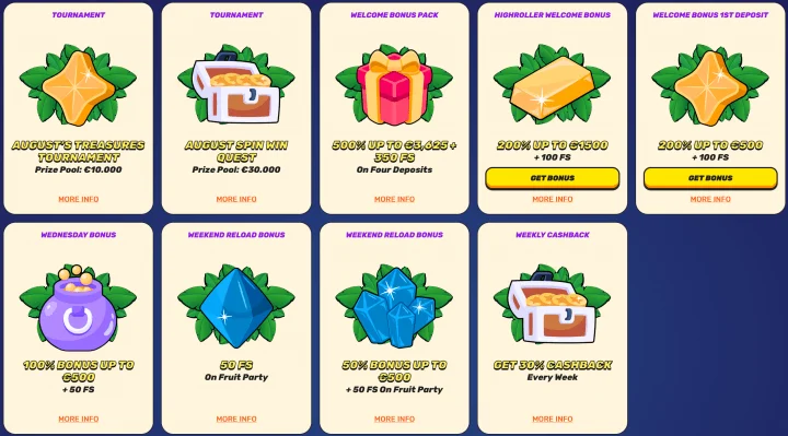 VIP-Bereich von Gamblezen Casino mit exklusiven Bonusvorteilen